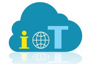 Internet of Things cloud icon vector illustration.